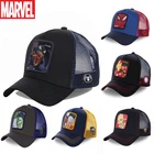 Кепка из хлопка с вышивкой в виде Железного человека