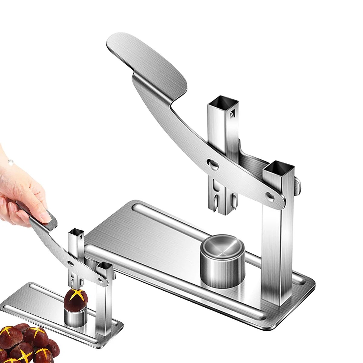 Зажим для каштана из нержавеющей стали открывалка рта пресс зажим креативный