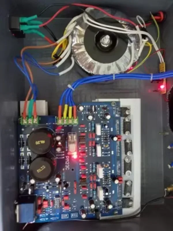 200 Вт двойной 22 В + 15 тороидальный силовой трансформатор 115-230 бескислородный