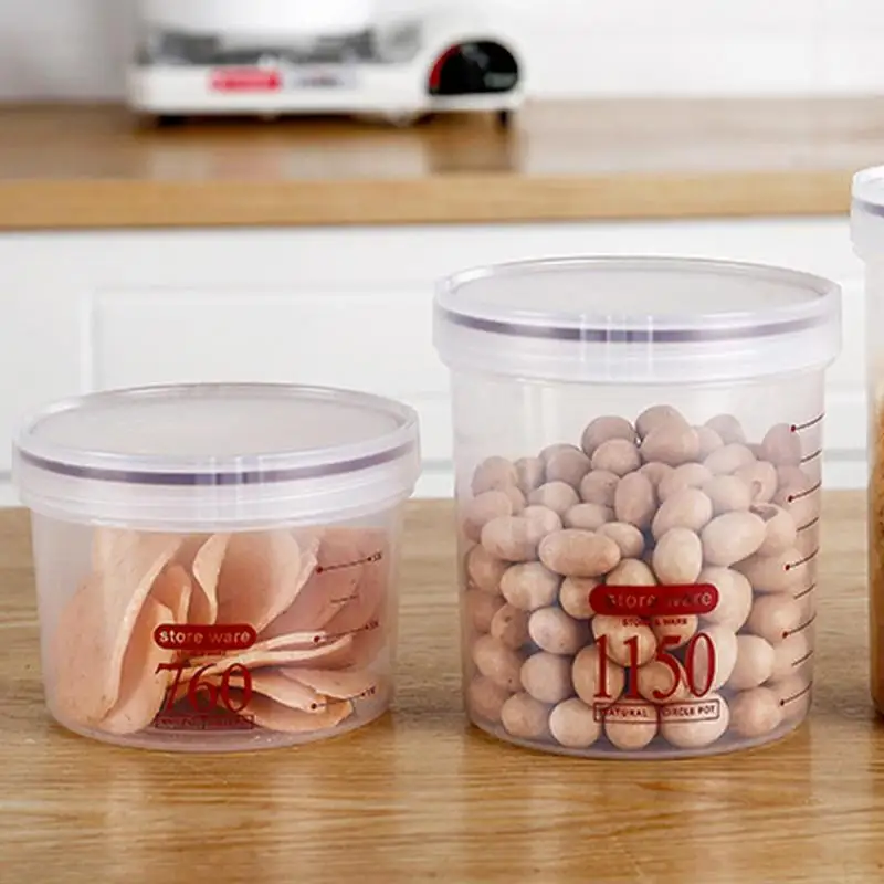 

Airtight Jars Microwaved And Frozen Food Grade Sealing Storage Jar Practical Kitchen Storage Supplies For Homes Restaurants
