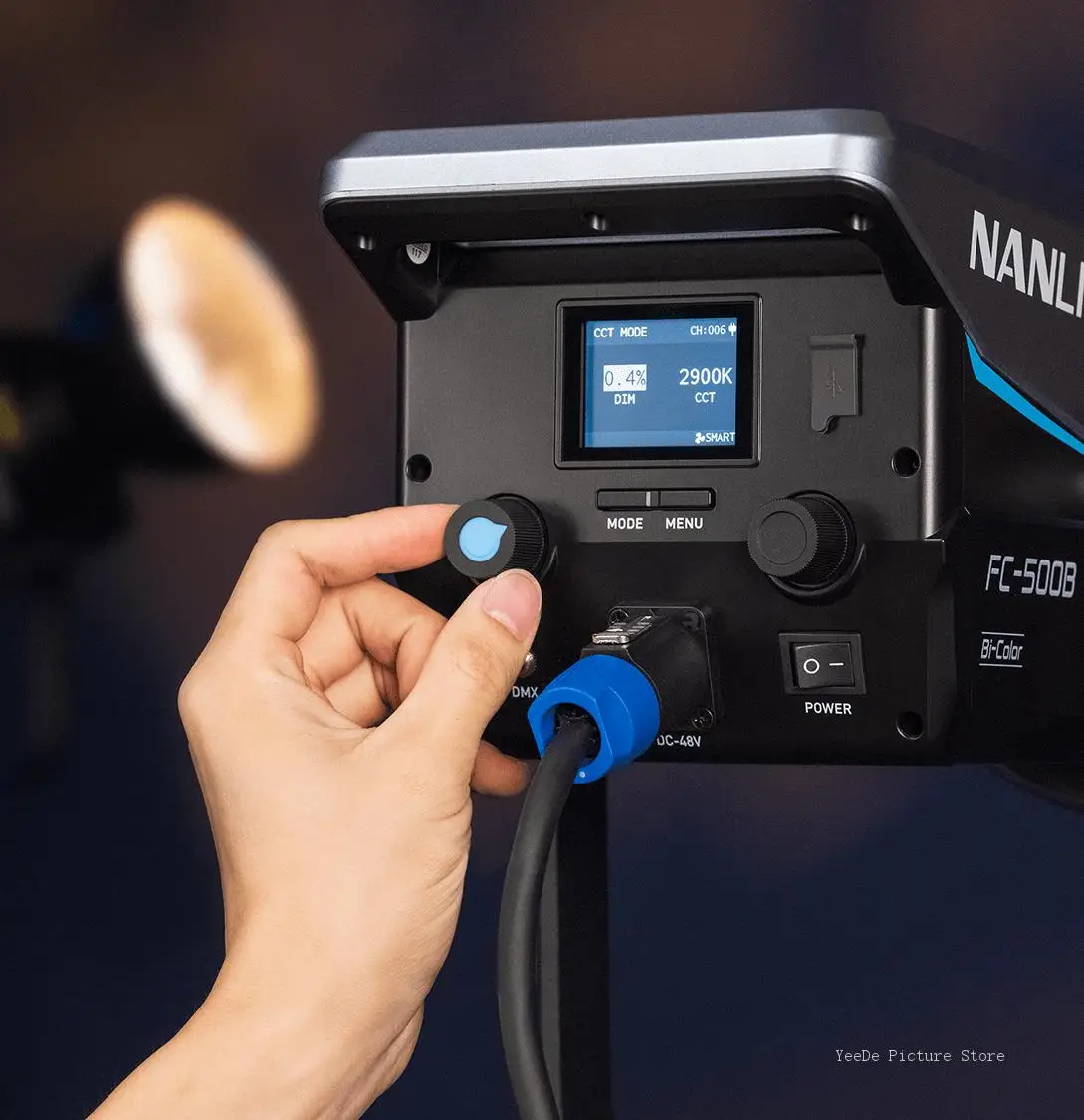Фото Nanguang Nanlite 350W 520W Bi-Color СВЕТОДИОДНЫЙ Photography 2700K-6500K, профессиональное Наружное Освещение COB, Стробоскопическая Лампа №4