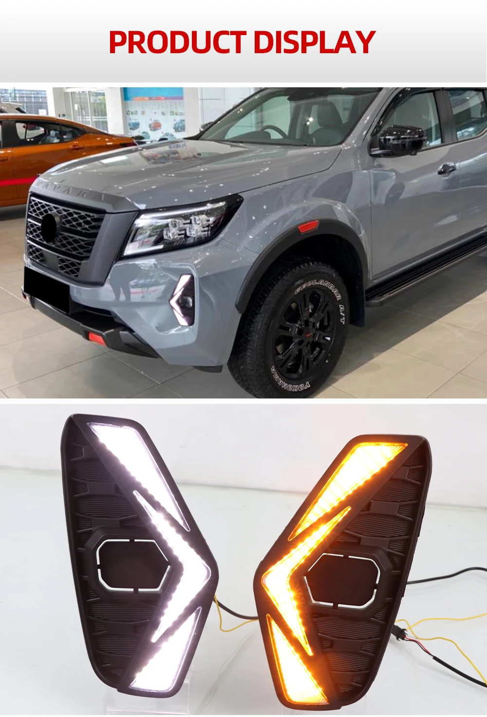 

Автомобильный бампер, фара для Nissan Navara Np300, светильник 2020 ~ 2023y, все в светодиодный и, светодиодные дневные ходовые огсветильник Navara, светильник