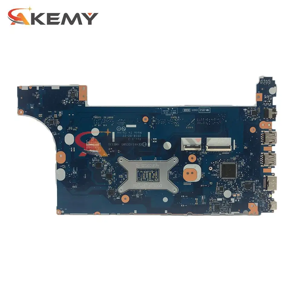 Фото Материнская плата для Thinkpad Lenovo E485 E585, Тип материнской платы 20 кВ, NM-B531 CPU Ryzen, R3-2200U AMD №3