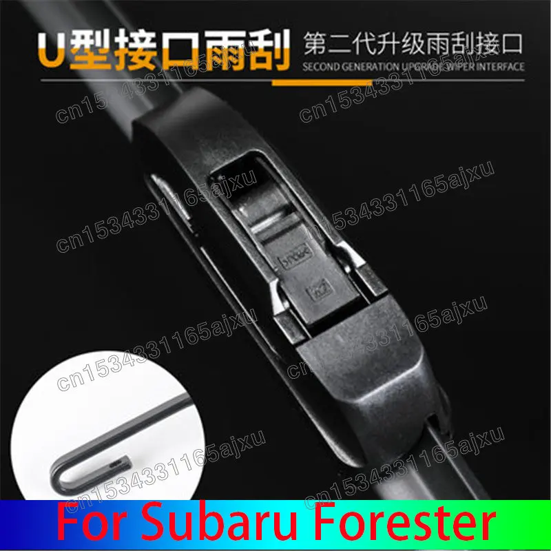 

Автомобильные аксессуары для Subaru Forester 2013-2019, высококачественный резиновый стеклоочиститель без косточек