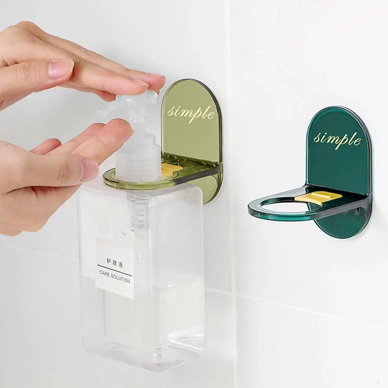 

Toilet Punch Free Shower Gel Hanger Bathroom Shampoo Wall Rack Detergent Hand Sanitizer Wall Hanger