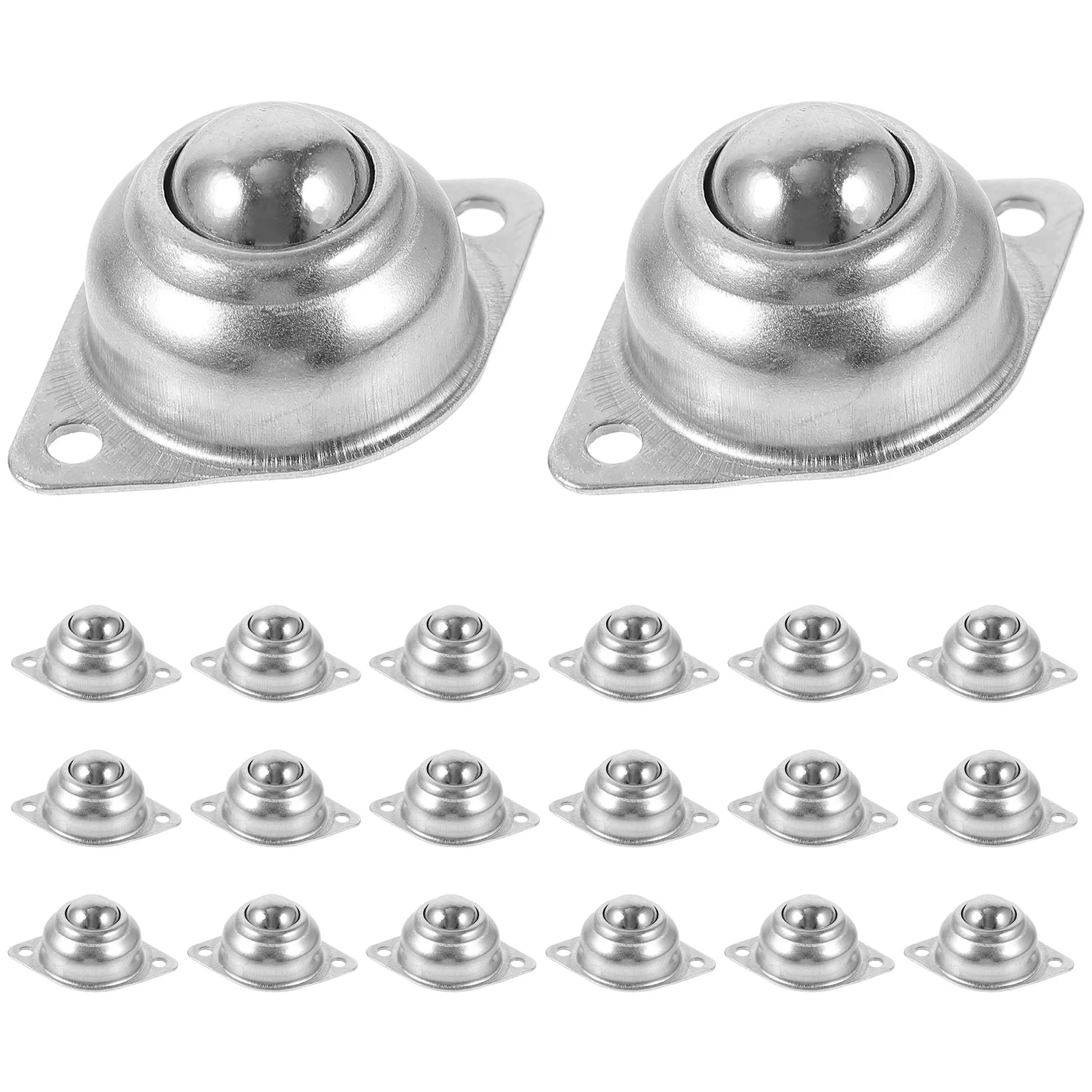 

Stainless Steel Baby Furniture Pulley Bearing Mute Storage Box Table Base Load-Bearing Universal Wheel 360° Rotation