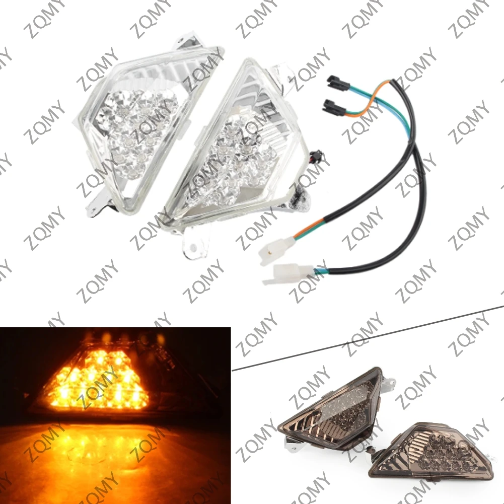 Светодиодный сигнал поворота Motorcycel ламповый индикатор для Kawasaki Ninja 300R EX300 2013 2014 2015