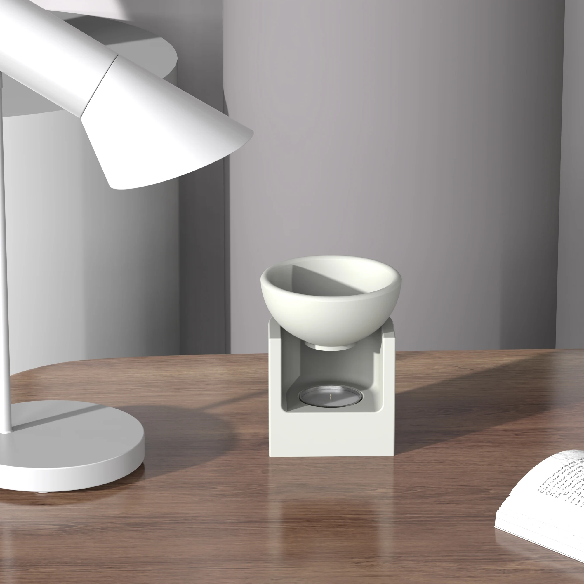 Креативный Веерообразный цементный подсвечник силиконовая форма настольное