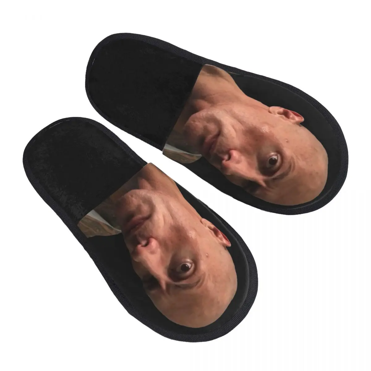 Домашние тапочки Meme Dwayne The Rock Johnson на заказ женские удобные без шнуровки из пены с