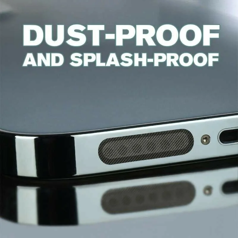 24/10pcs Phone Speaker Anti-Dust Sticker Mini Long Short Dustproof Net Protective Film for IPhone 13 12  Samsung Xiaomi Redmi images - 6