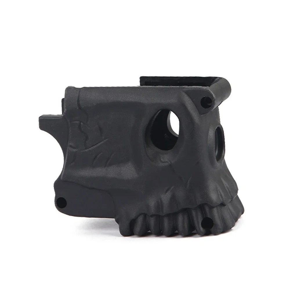 Skull Magazine Well Grip Skull Magazine Well Decorative Grip MWG Magazine Nylon Armrest Hunting Gun Accessories 