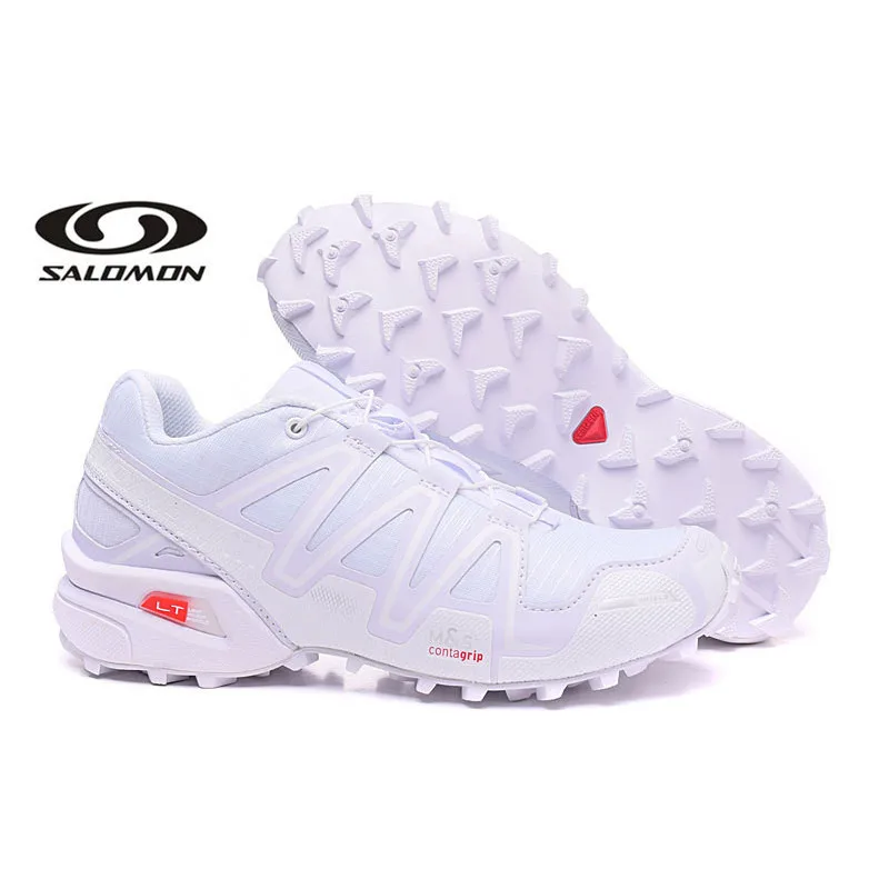Original Salomon Speed Cross 4 CS Outdoor Shoes Breathable Man Athletics Male Mesh Salomon SpeedCross 4  Running Shoes