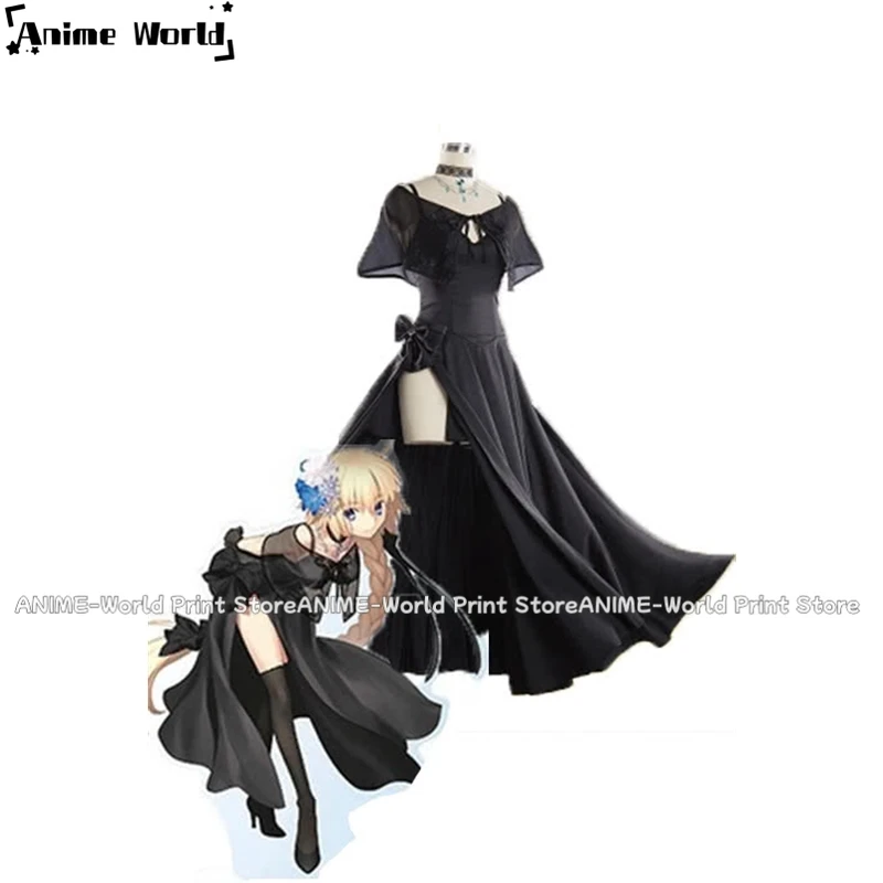 Косплей-костюмы из аниме Fate Grand Order GO joна д/д размер на заказ черные костюмы для