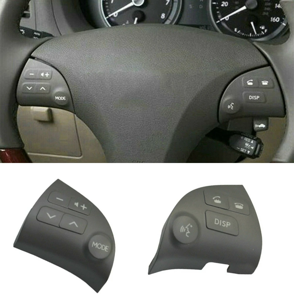 

Wireless Car Steering Wheel Control Button Cover 84250-33190-C0 For Lexus ES350 2006-2012 Button Switch Panel Accessories