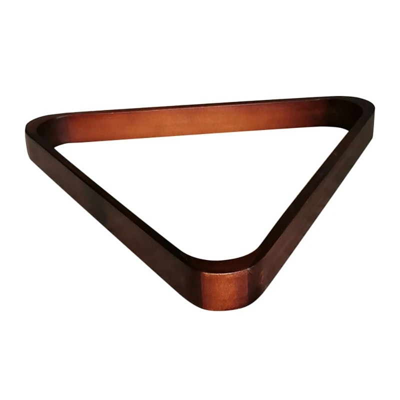 

Wooden Billiard Ball Rack Solid Triple-Cornered Rack Pool Ball Racks Triple-Cornered Billiard Ball Racks Billiard