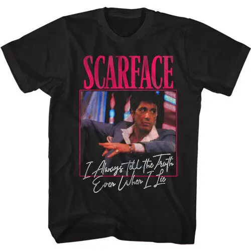 Черная футболка для взрослых Scarface Always
