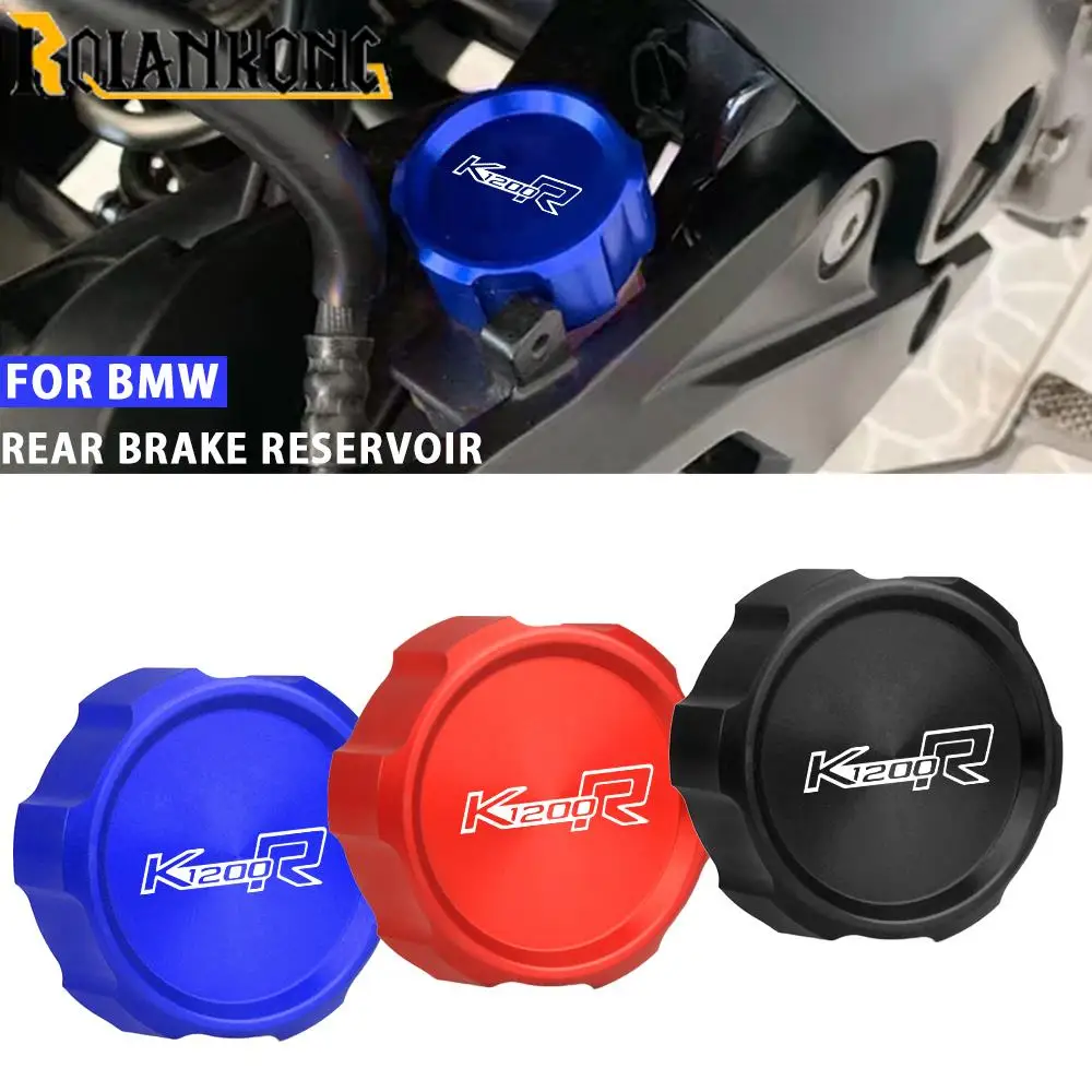 

Motorcycle Accessories FOR BMW K1200R K1200 R 1200 R Sport 2006 2007 2008 2009 2010 Rear Brakes Fluid Reservoir Cover Caps
