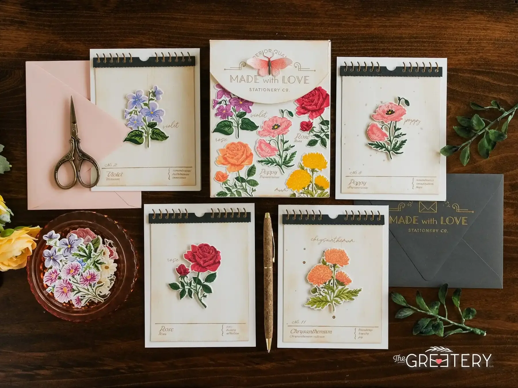 Один день рождения месяц цветущие календарь спиральная обвязка цветы