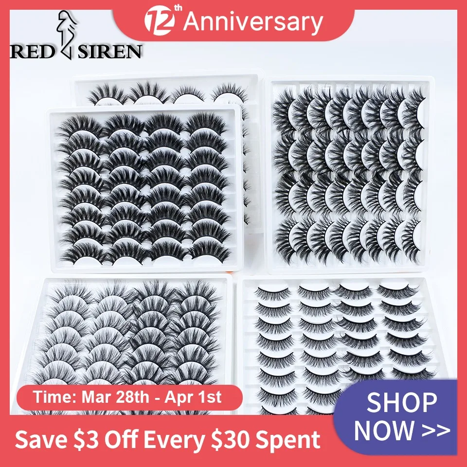 

False Eyelashes 1/5/10/16 Pairs Natural Lashes Makeup 3d Faux Mink Lashes Fale Eyelashes Set
