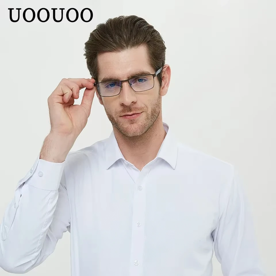 SHINU анти-синий свет очки мужские прогрессивные мультифокальные Uv400