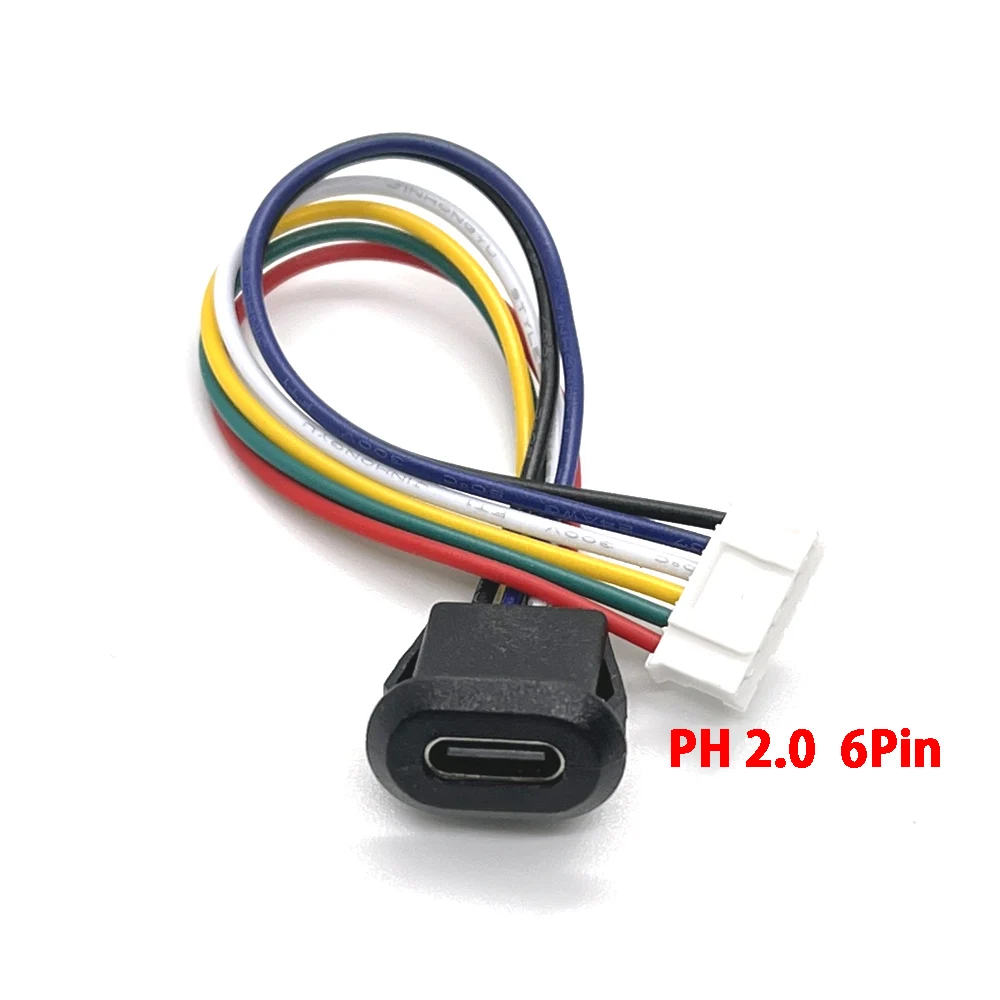 

Водонепроницаемый USB-C разъем LAJQTAO 2P-6P