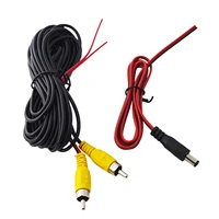 610m video cable for car rear view camera universal rca 6 meters wire for connecting reverse camera with car multimedia monitor