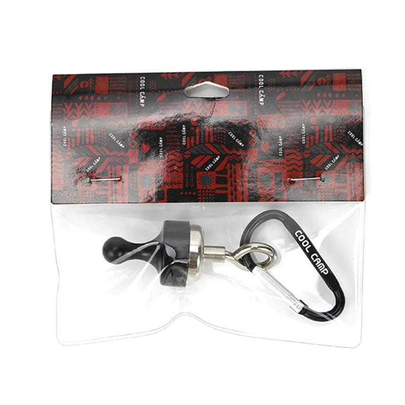 

Camping Magnetic Hook Strong Suction Separable Multifunctional Tent Canopy Home Refrigerators Hanging Buckle Carabiner