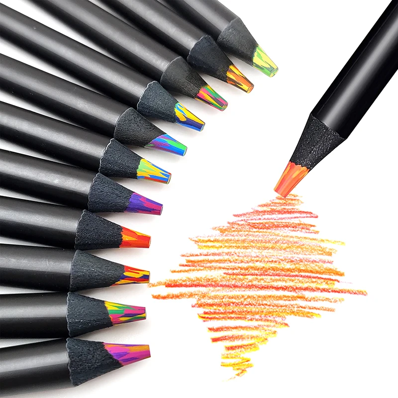 Jumbo-colored Pencils Multicolored Pencils For Art Drawing C
