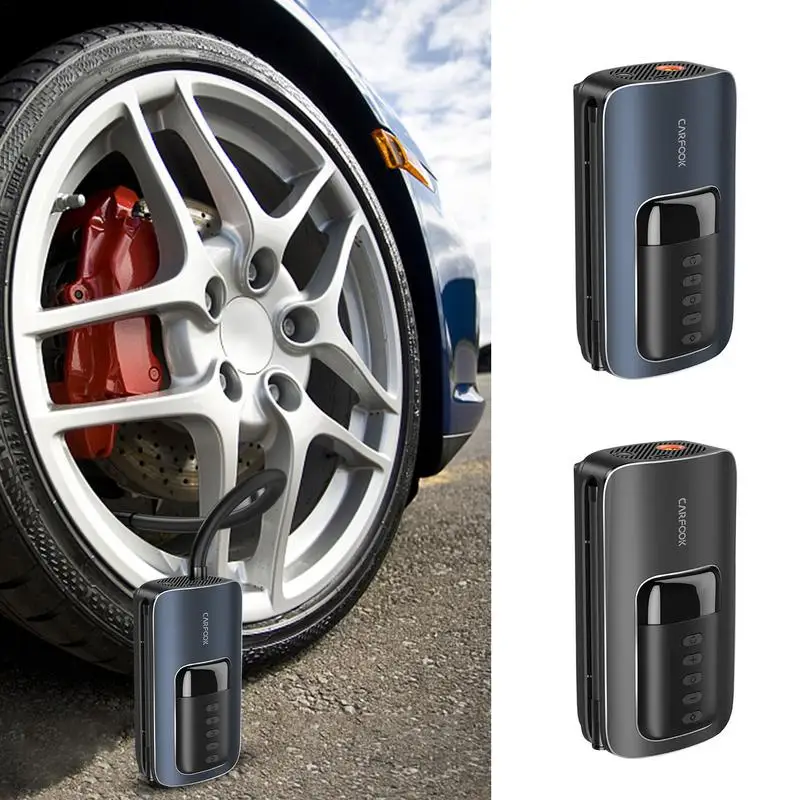 

Tire Inflator Portable Air Compressor Cordless Portable Tire Inflator Air Compressor Smart Air Pump With 6000mAh Battery And LED