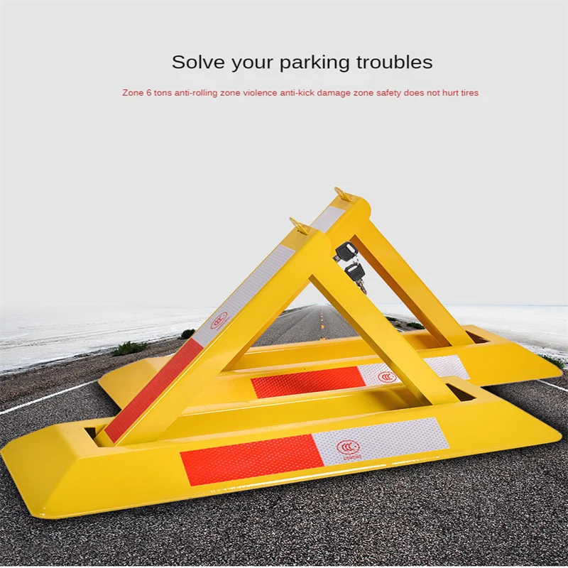 

NEW A-Type Parking Space Lock Thickened Triangle Parking Space Lock Car Occupancy Lock Ground Lock