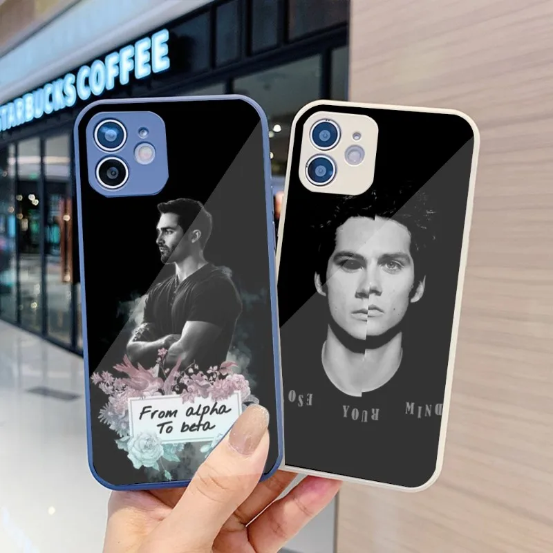 

Крутой чехол Teen Wolf для телефона IPhone 14 13 12 11 Pro Max X XR XS 8 7 Plus, чехол для телефона из жидкого стекла