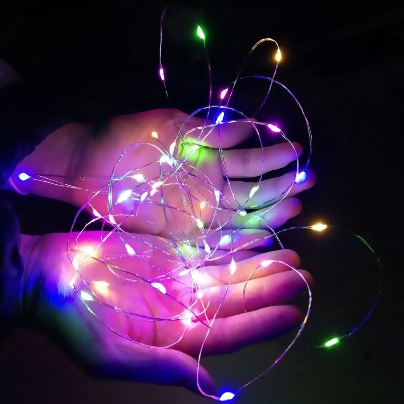 

1-10M Battery LED Starry String Lights Fairy Lamp Holiday Light Copper Wire Light Strings for Party Wedding Christmas Decoration