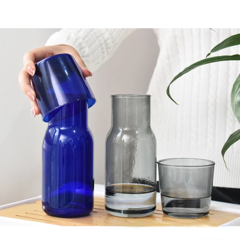 

Japanese Style One Person Drinking Teapot Set Thickened Glass Kettle with Lid Can Be Added To The Kettle for Juice and Coffee