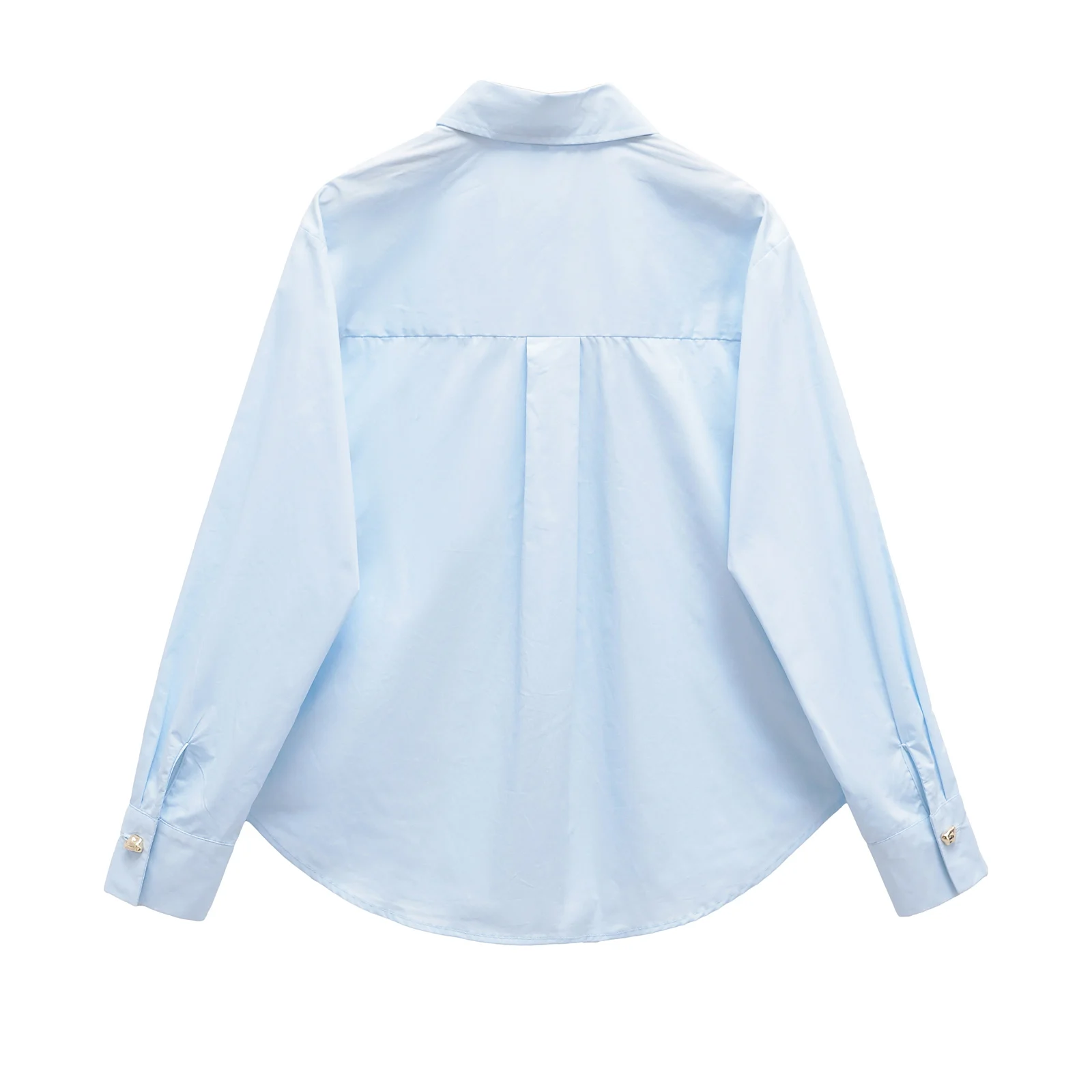 Myst &amp Za 2022 новая летняя рубашка воротник-поло украшение на пуговицах