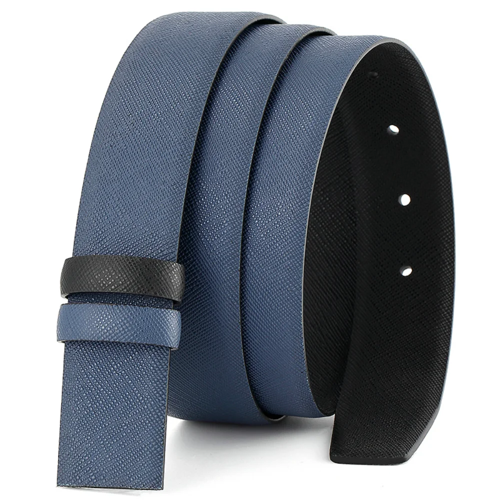 High Quality Leather Buckle Men's Belt  Famous Brand Belt Men  Belts for Men Luxury Designer Brand
