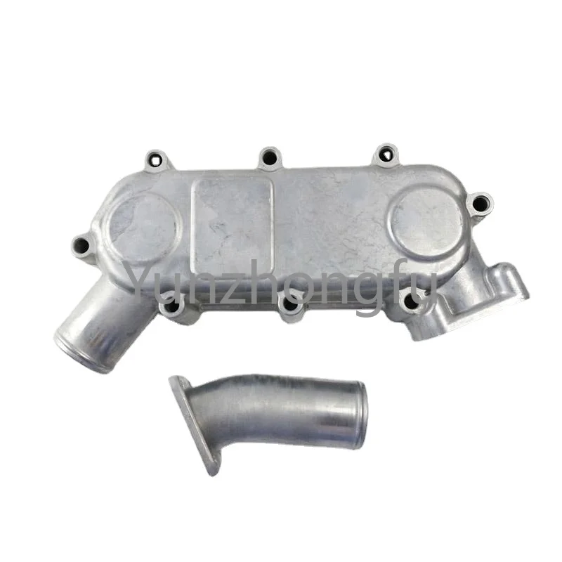 

Hot Sale Diesel Engine D1146 Oil Cooler Cover 65.05605-0028 with Water Pipe Spare Parts