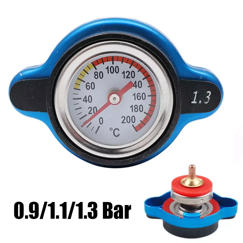 

Pressure Water Tank Cover with Temperature Gauge Utility SafeThermostatic Radiator Cap 0.9 Bar/ 1.1 Bar/ 1.3 Bar