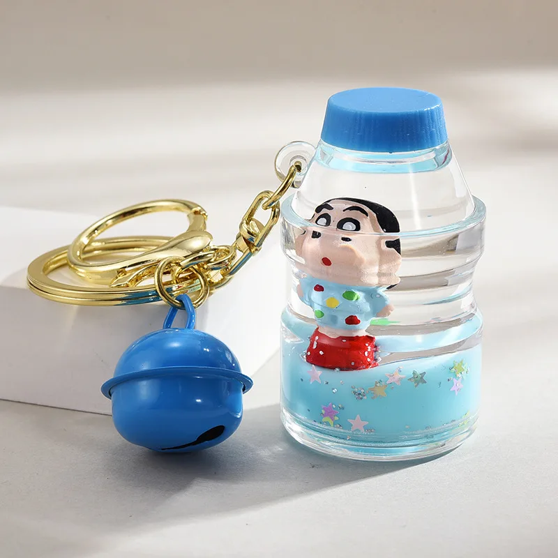 Crayon Shin-chan брелок в виде бутылки для дрифтинга зыбучий песок забавная креативная