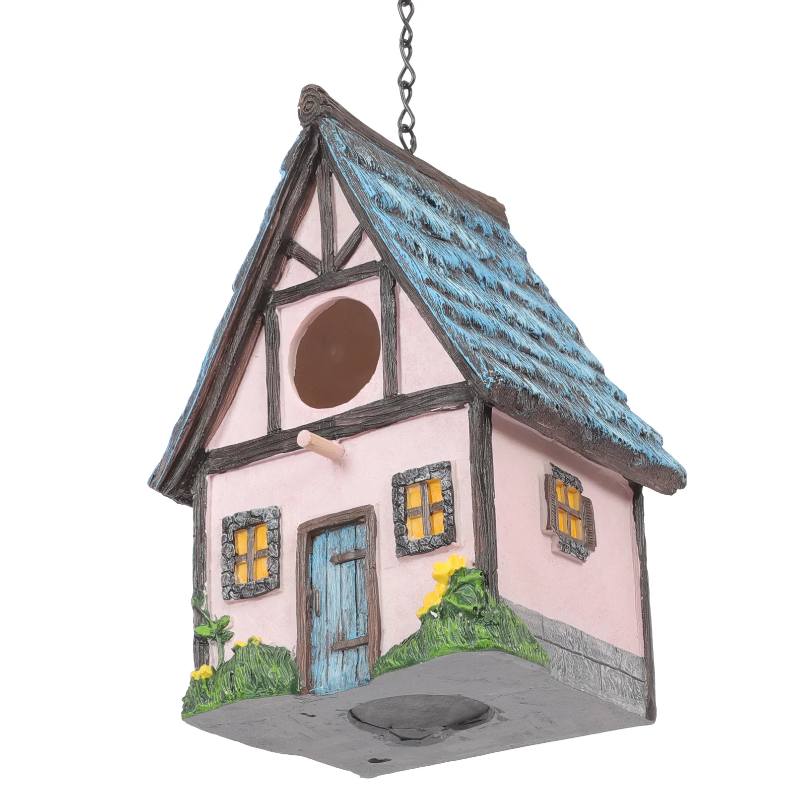 

Parrot Bird House Outdoor Decor Nest Decoration Resin Birdhouse Keep Warm Park Ornament outside