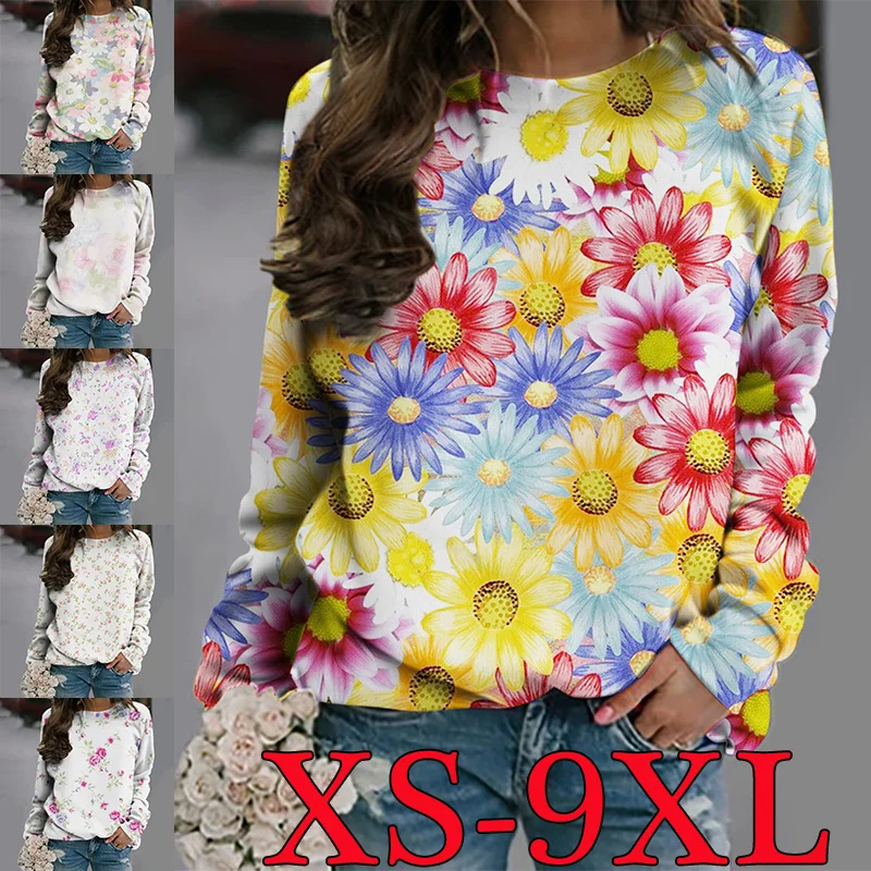 

2022 женская модель с принтом рабочая одежда с длинным рукавом Soft Comfort Top XS-8XL