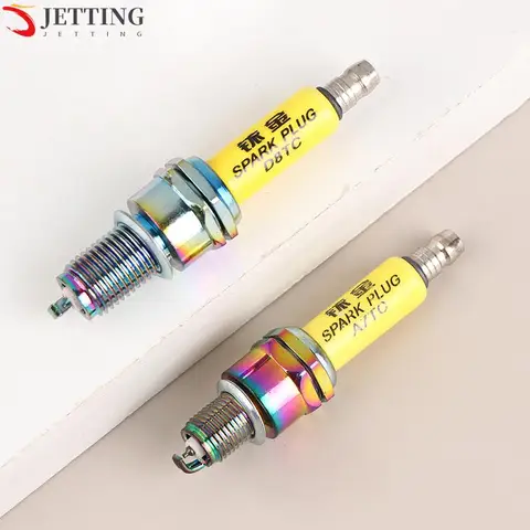 1 шт. иридиевая Свеча зажигания D8TC/A7TC для вертикального двигателя CG серии 125cc 150cc 200cc 250cc для внедорожника мотоцикла скутера