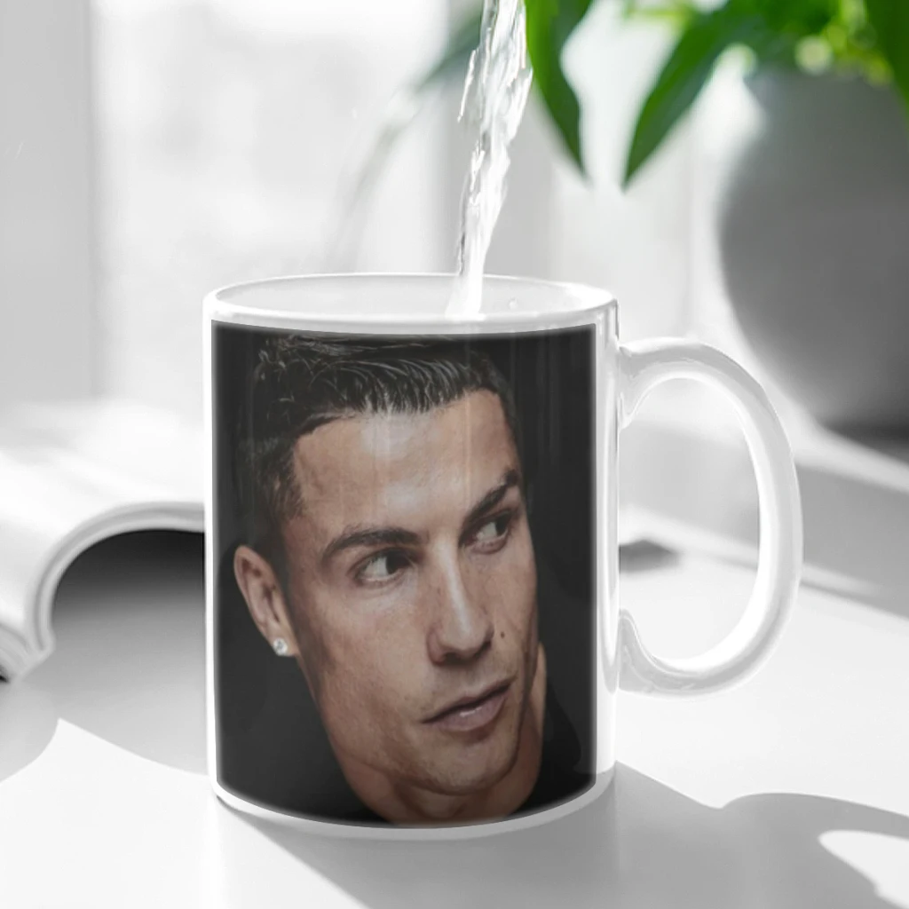 Многофункциональная керамическая кофейная кружка CR7 с изображением Криштиану