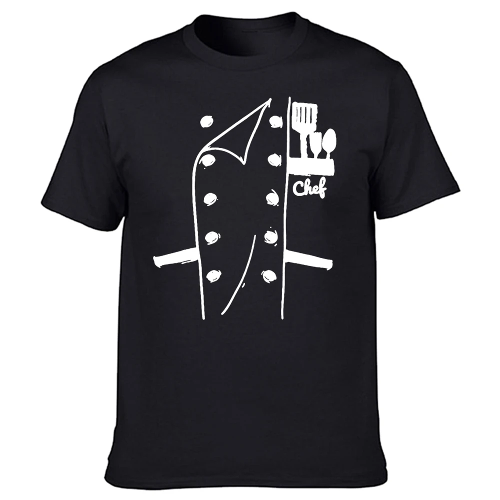 

Футболка шеф-повара белая для кухни, подарок с круглым вырезом, новая забавная Мужская одежда, хлопковая униформа для ресторана