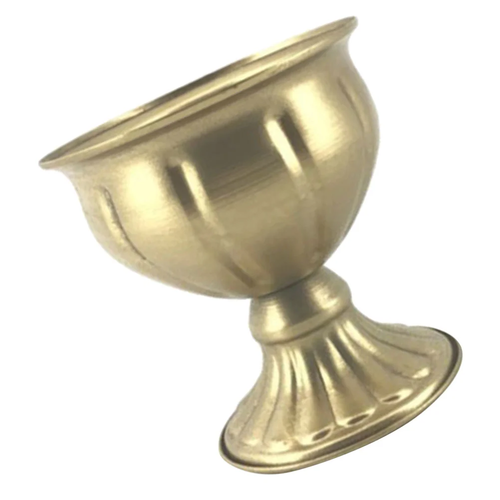 

Vase Flower Iron Decor Holder Container Floral Shelf Retro Gift Housewarming Golden Brass Outdoor Living Room Centerpiece