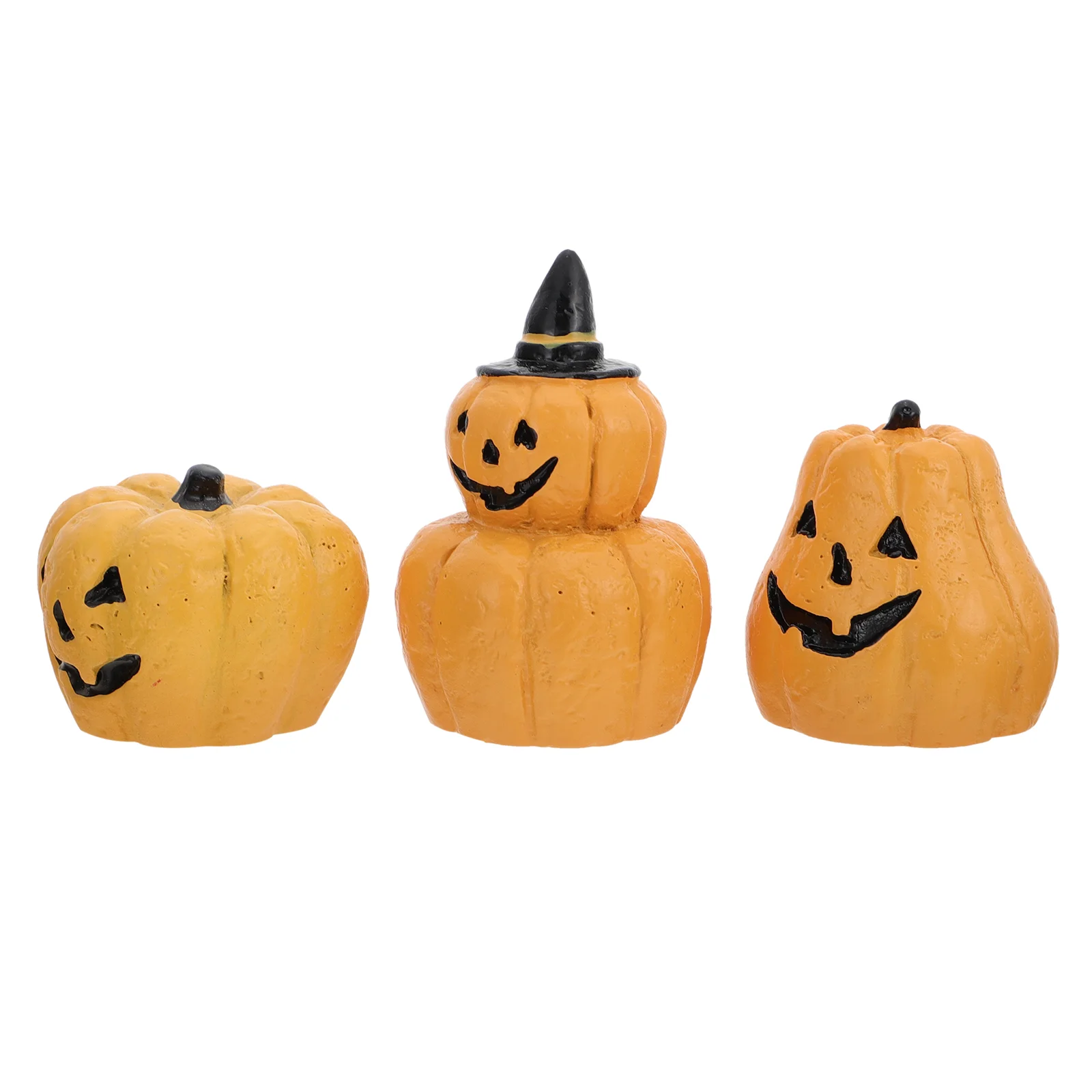

Pumpkindecor Figurine Miniaturepumpkins Mini Tabletop Resin Autumn Adornments Landscape Craft Fillers Bag Gift Supplies Party