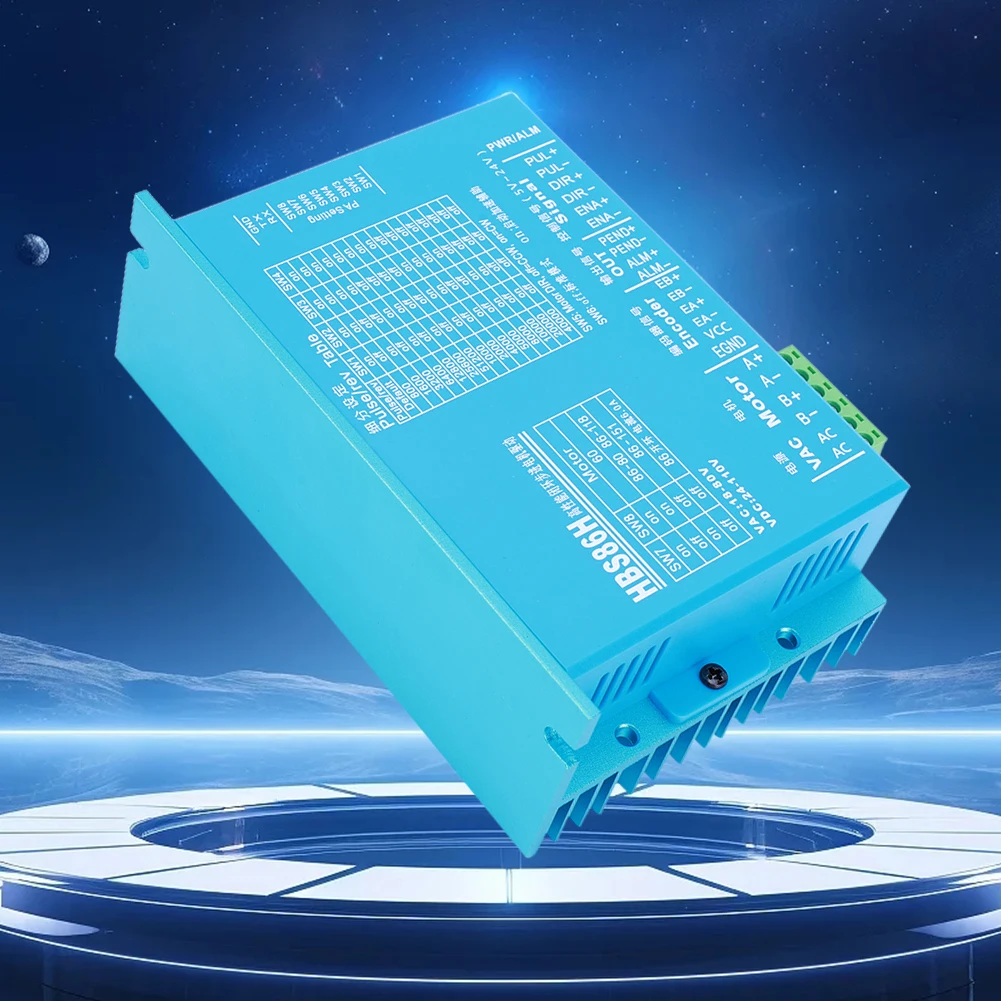HBS860H HBS86H Двухфазный цифровой шаговый драйвер с замкнутым контуром и драйвером