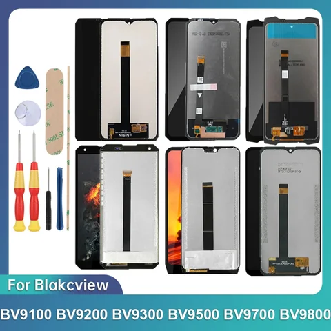 Для Blackview BV9100 BV9200 BV9300 BV9500 BV9500 Pro BV9700 BV9700 Pro BV9800 BV9800 Pro сенсорный ЖК-дисплей с дигитайзером