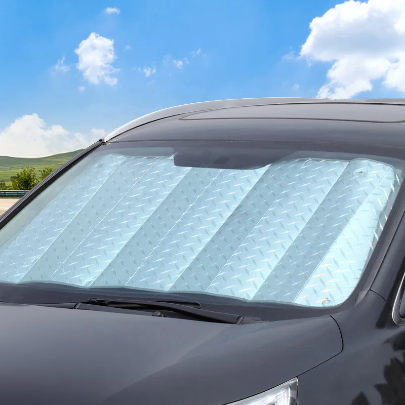 

Car Sunshade Front Rear Window Curtain Shade Sun Protector Windshield Visor Cover Foldable Baby Car Retractable UV Protection
