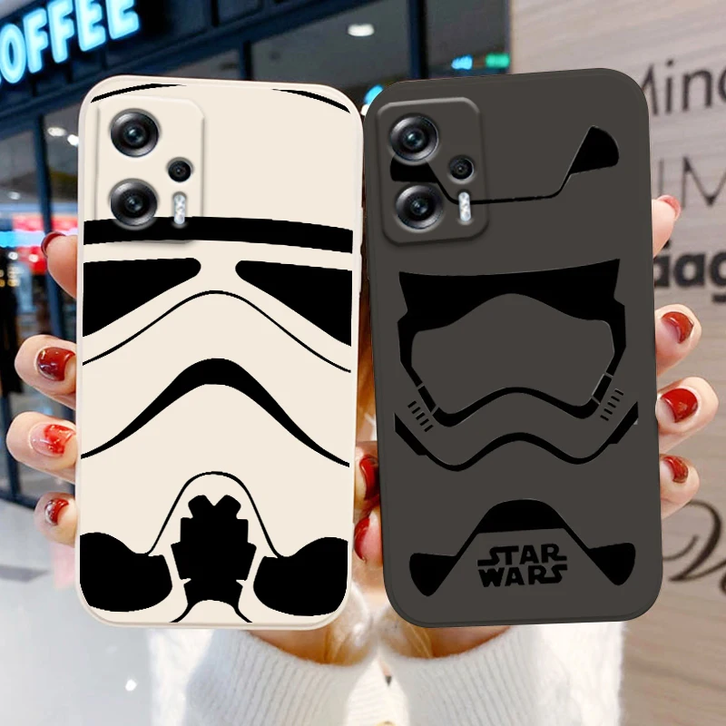 

Star Wars Jedi Cool Phone Case For Xiaomi Redmi Note 11 11S 11T 10S 10 9S 9T 9 8T 8 Pro Plus 5G Liquid Rope Soft Cover