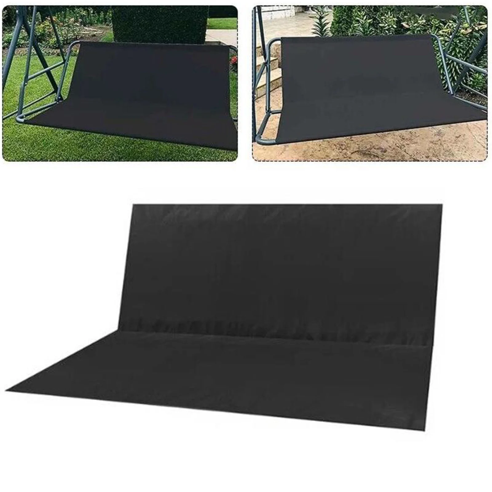 

Garden Swing Replacement Cushion Waterproof Dustproof Awning Fabric Sunshade Seat Furniture Protector Uv Protection
